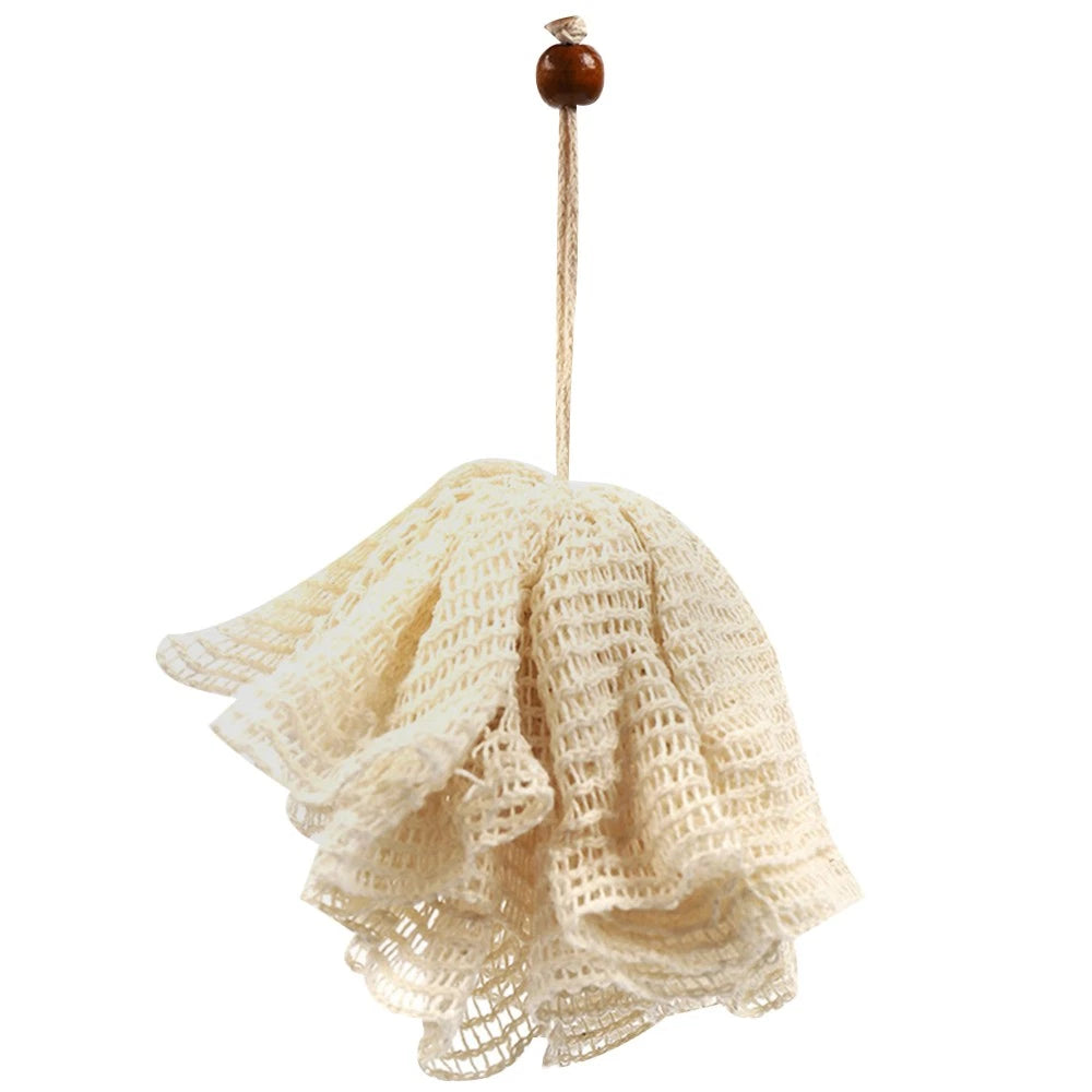 Bath Flower Towel Shower Brush for Body Bathroom Brushes Mesh Ball