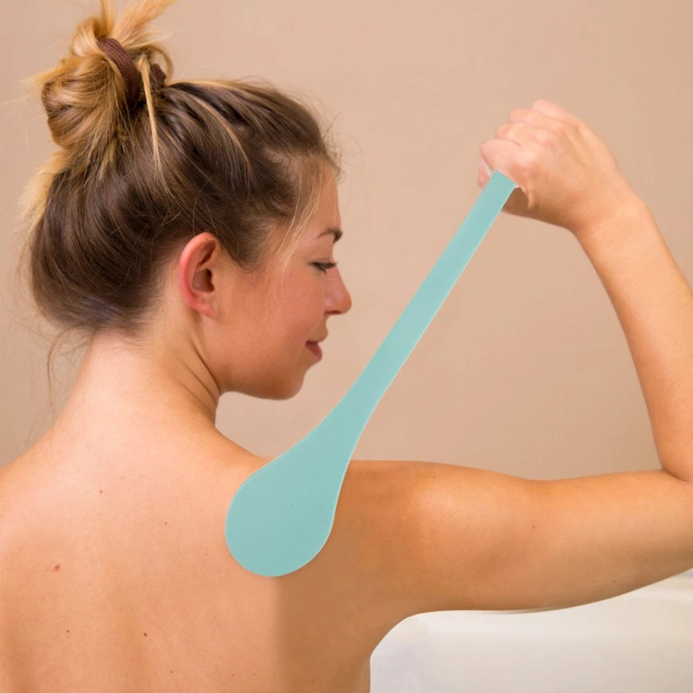 3 pcs Long Handle Shower Brush Body Brush Bath Brush Back Scrubber for