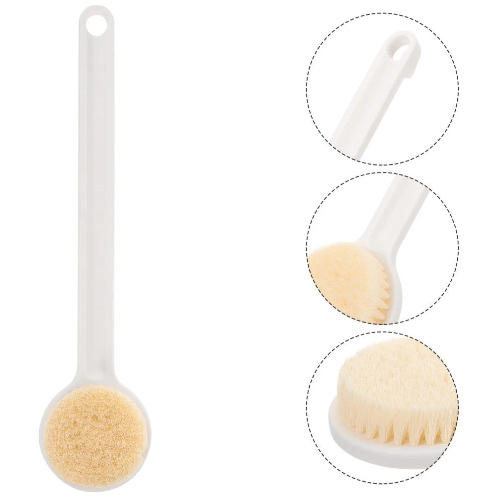 Back Scrubbing Brush Body Cleaning Bath Massage Bristles Suitable Scrubber