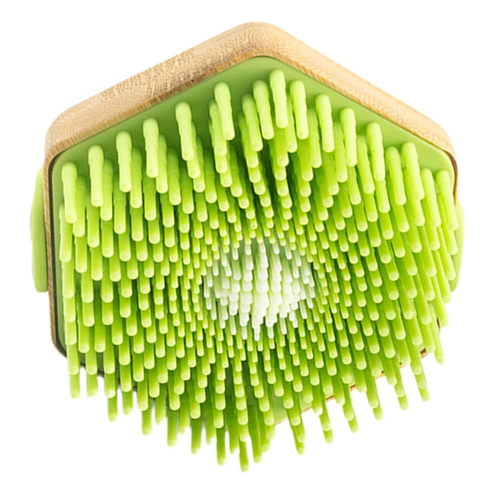 Silicone Bath Brush Bathing Body Shower Scrubber Portable Exfoliator Bath Brush