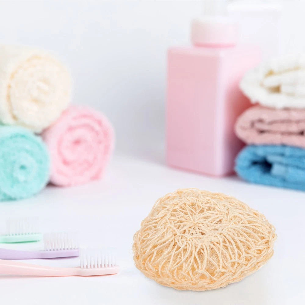 2 Pcs Sisal Bath Brush Shower Products Bathing Accessories