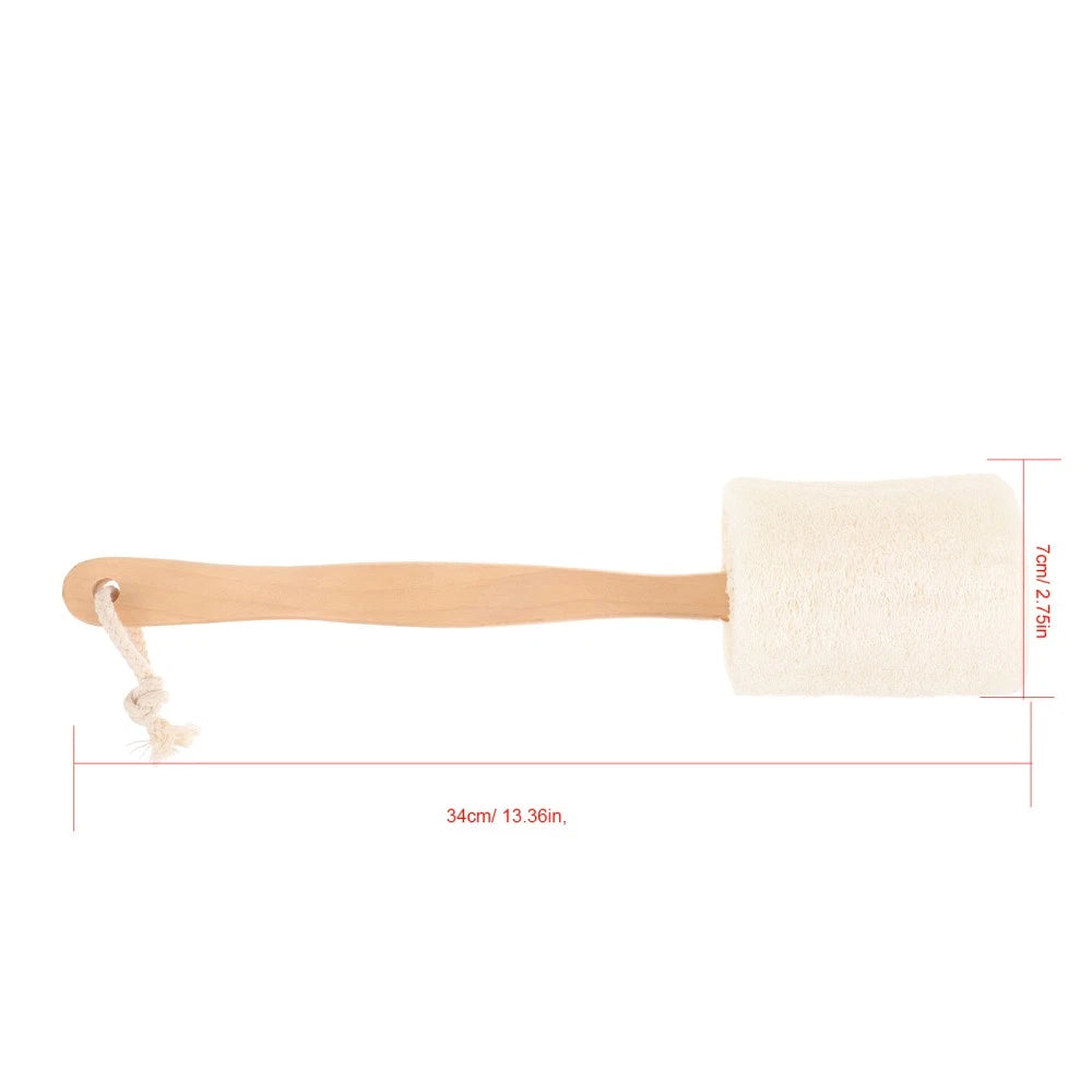 Loofah Shower Brush Skin Cleaning Home Use Bath Back Scrubber Body Exfoliator