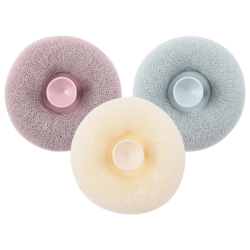 3 Pcs Bath Ball Body Exfoliator Brush Exfoliating Shower Brushes