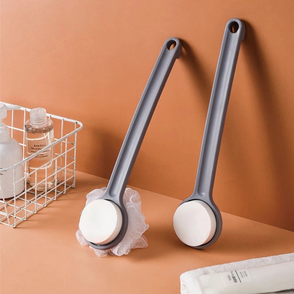 2 Pack Bath Ball Brush Exfoliating for Body Shower Scrubber Child Back