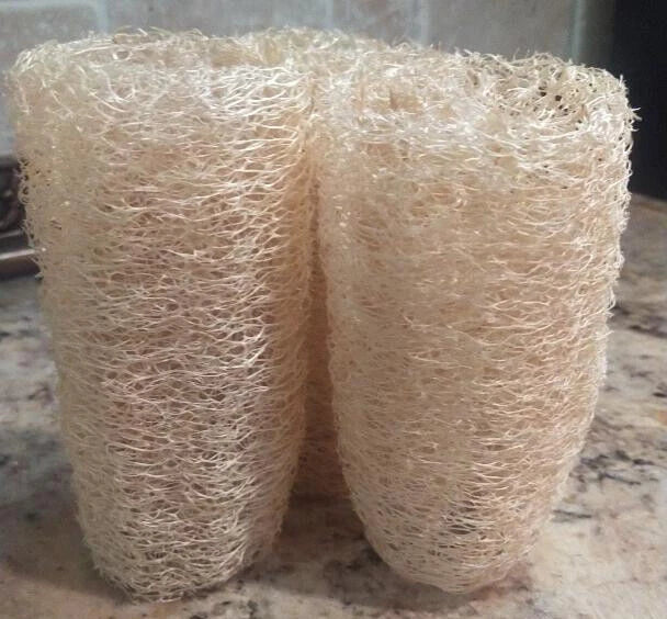 BULK PRICE FREE SHIP USA Organic Loofah Luffa Sponge Facial Skin Care Exfoliator