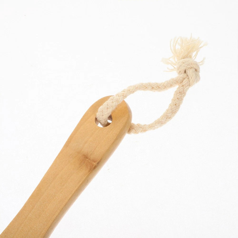 2 Pcs Loofah Shower Brush Body Cleaning Sponge Bath Back Scrubber