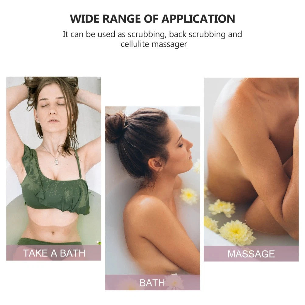 Bath Brush Man Silicone Exfoliator Back for Shower Scrubber Body