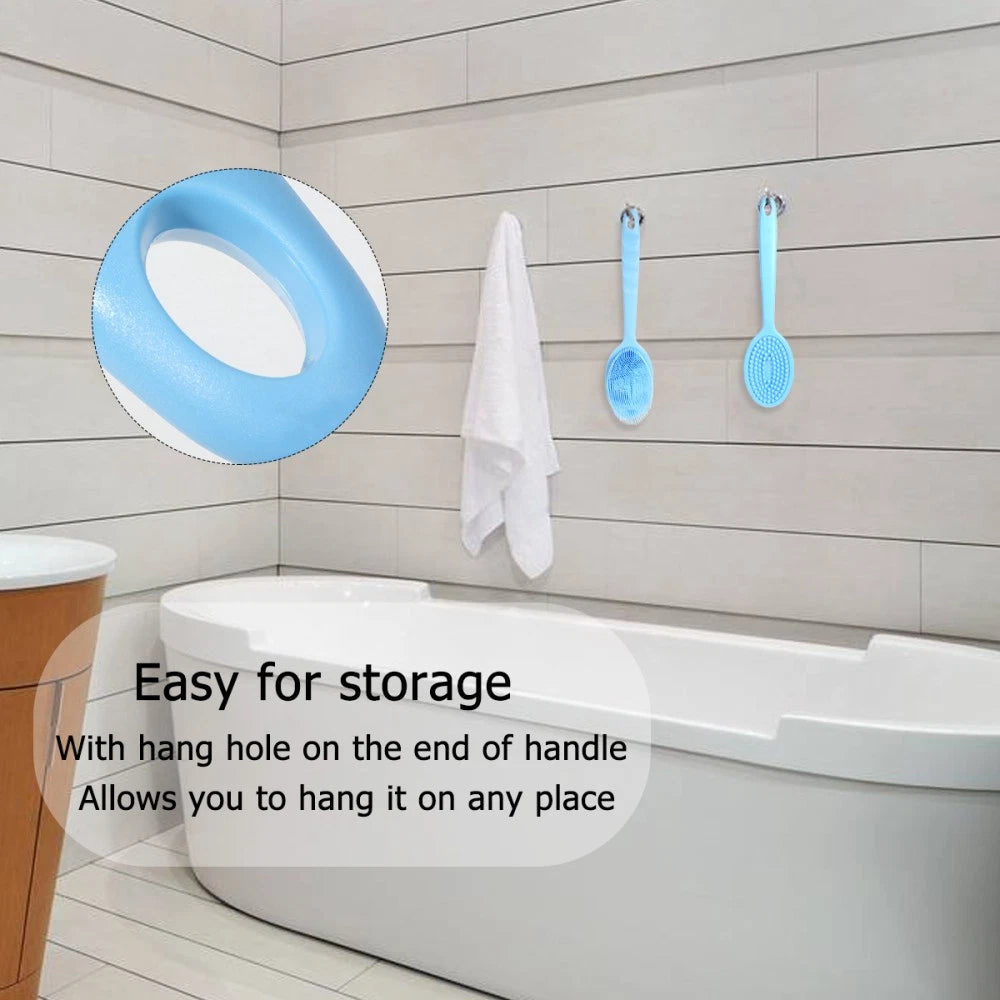 Anti-slip Body Cleaning Scrubbers Back Long Cleaning Tool for Home Bathroom