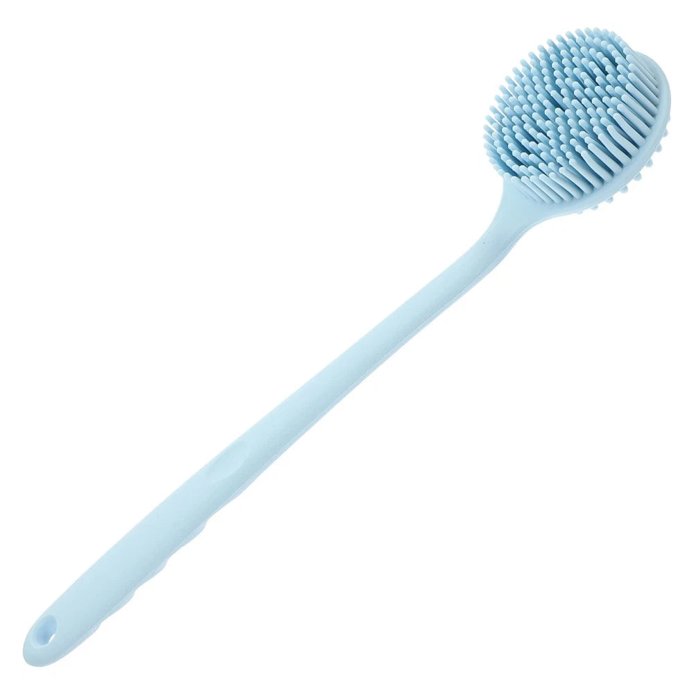 Silicone Bath Brush Man Back Cleaning Scrubber Body Backbrush for Shower
