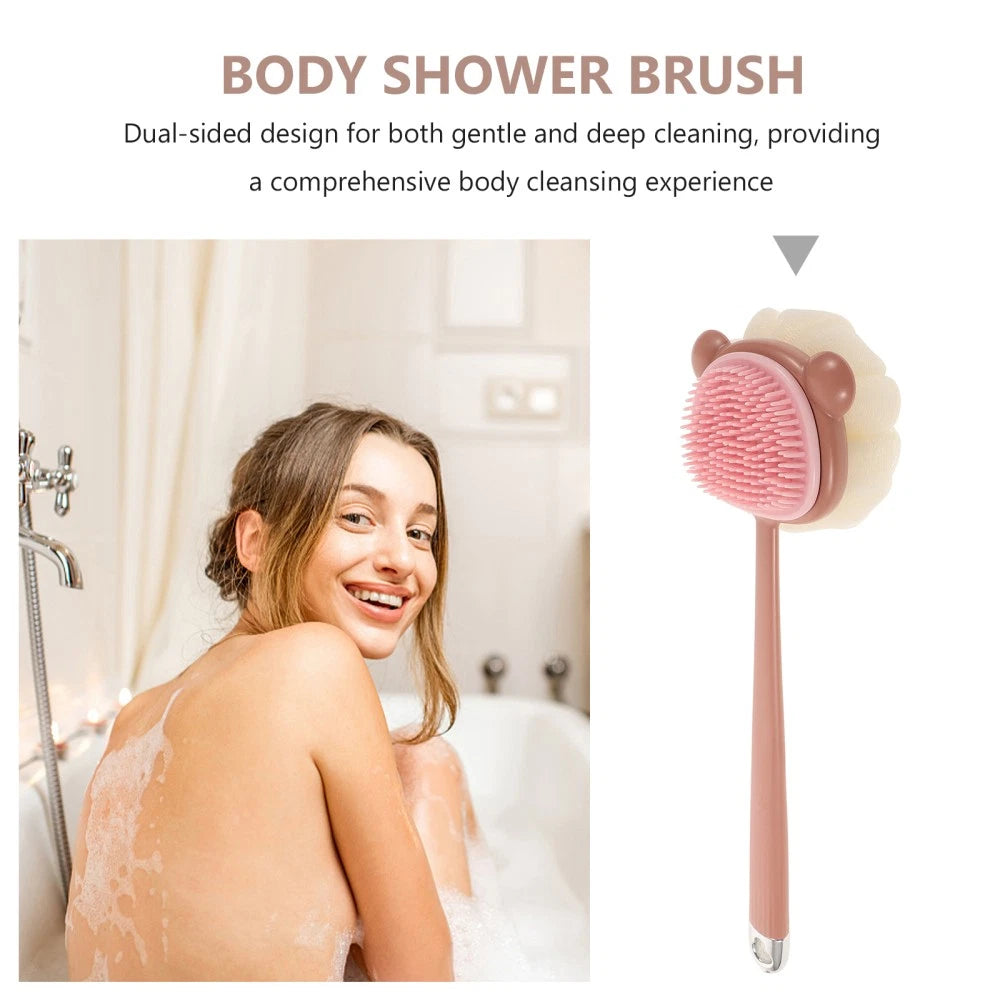 Bath Brush Dad Exfoliating Body Scrubber Scrubbers Back Shower Cleansing