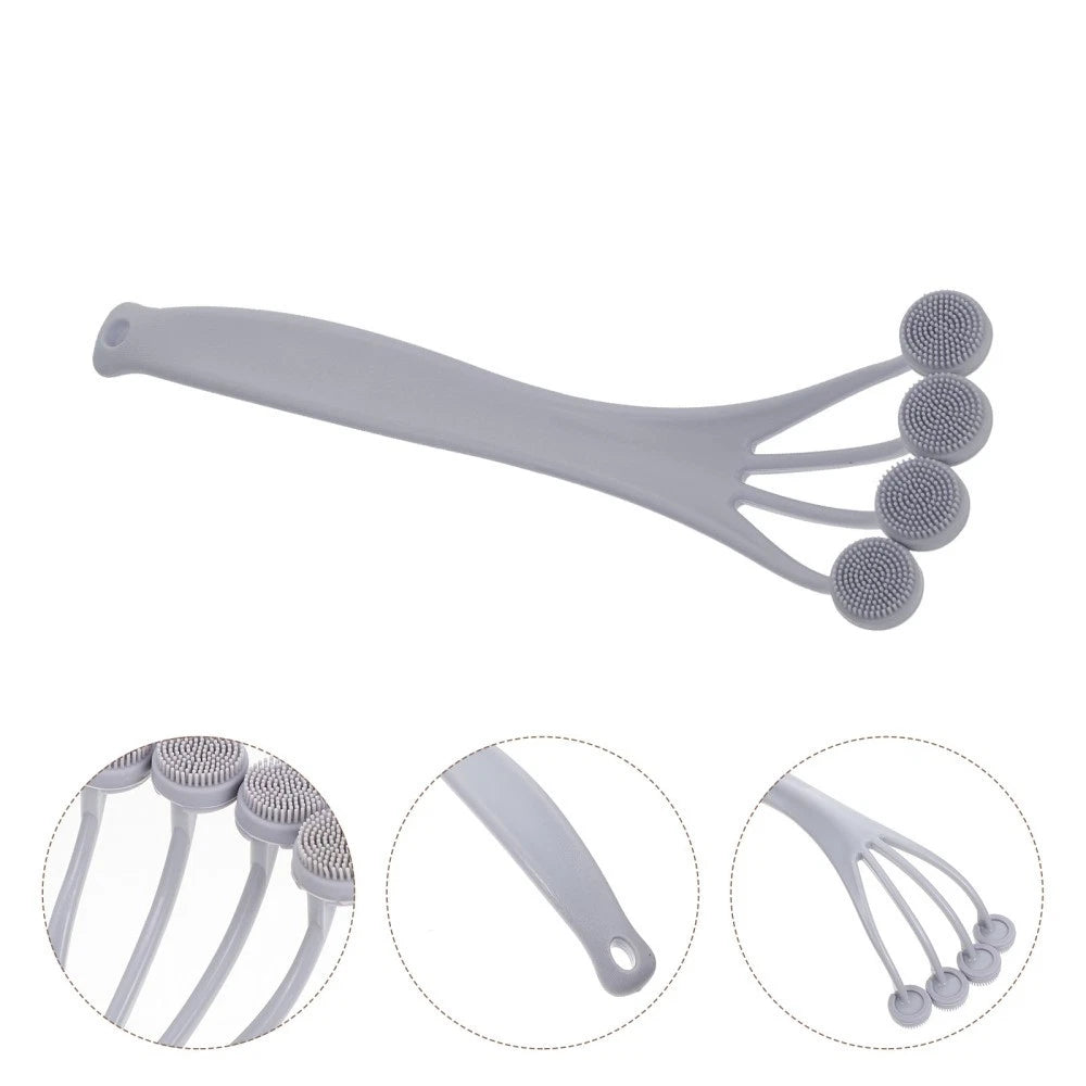 2 Pack Exfoliating Bath Brush Body Brushes for Shower Back Scrubber Men