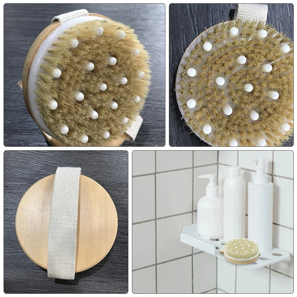 Bath Brush Exfoliating for Exfoliator Round Bathing Tool