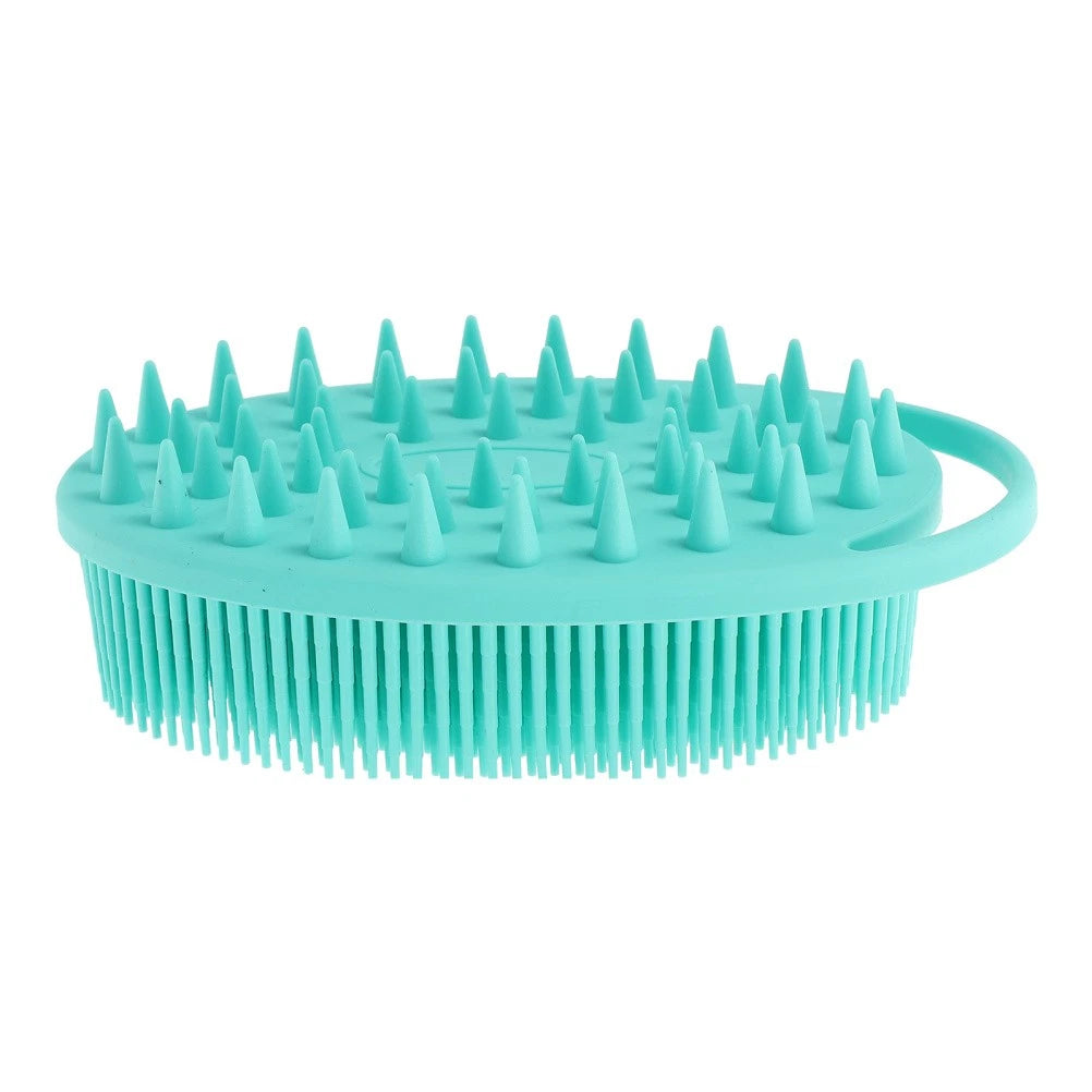 Bath Brush Work Double-sided Silicone Cleaning Body Brushes for Shower