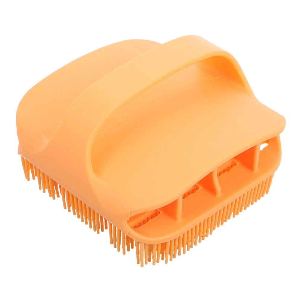 Silicone Bath Massage Brush Man Bathing Back Scrubber for Shower Men