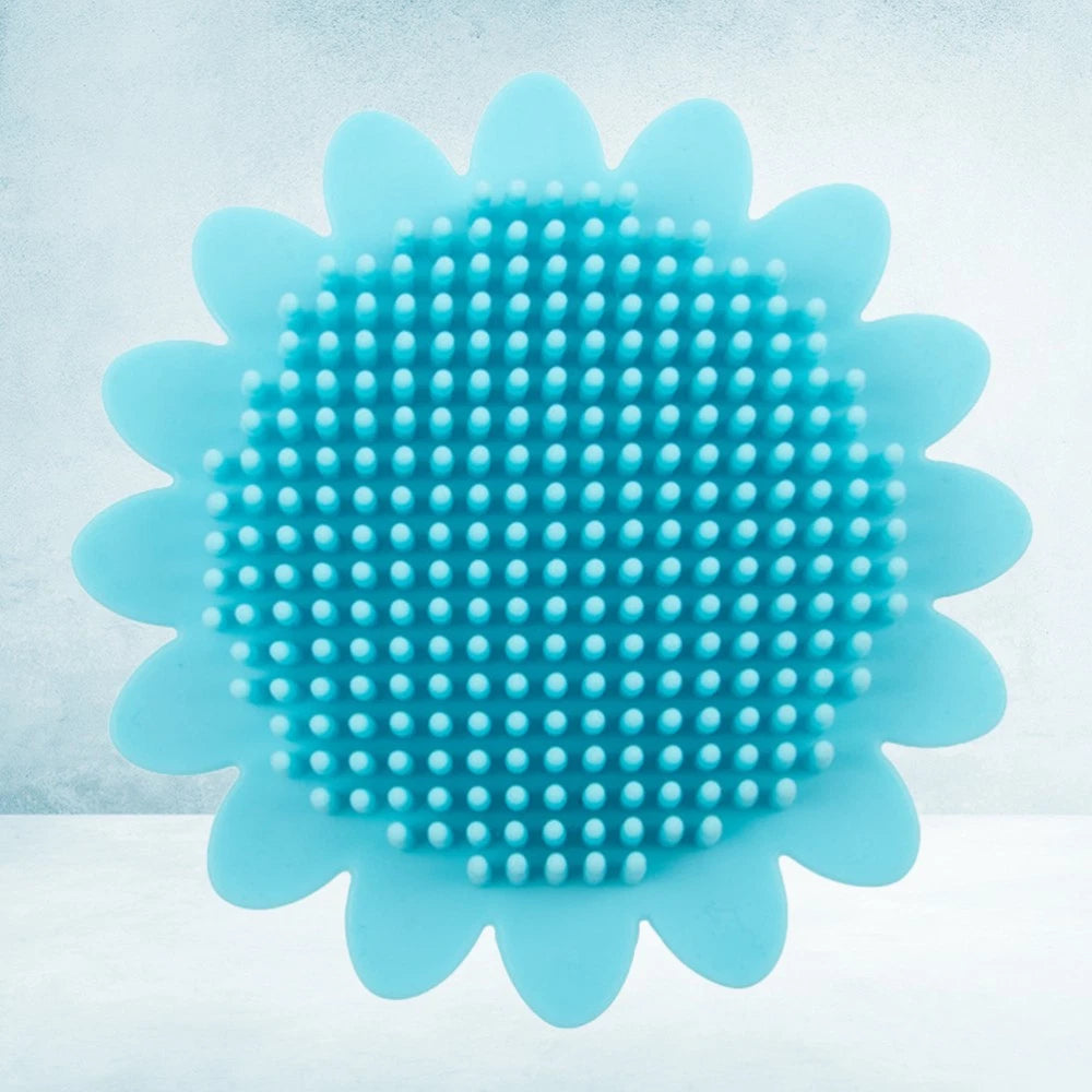 2pcs Shampoo Brush Durable Bath Brush Portable Bath Brush Back Rub Silicone