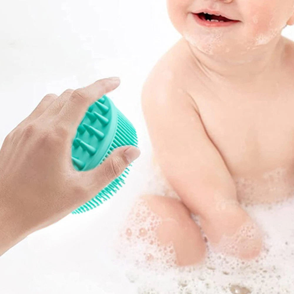 Silicone Bath Brush Brushes Baby Child Sensory Shower Scrubber for Body