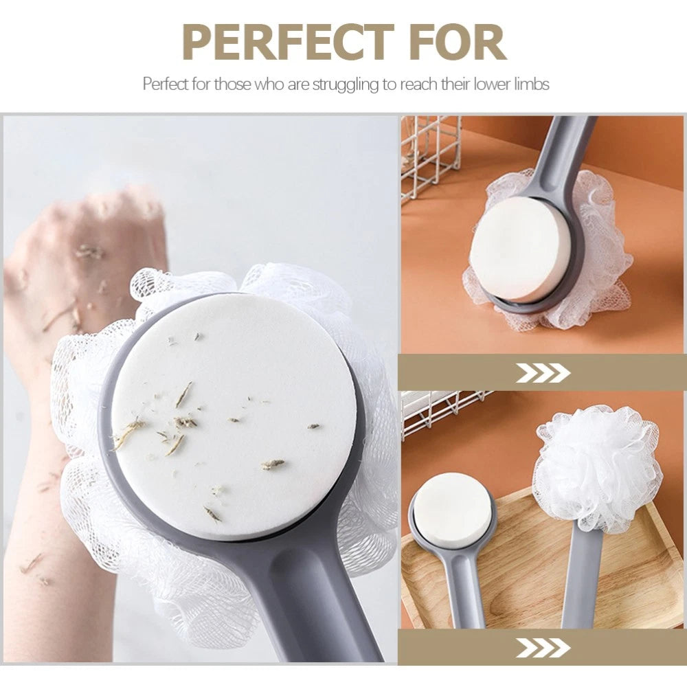 2 PCS Bath Ball Brush Body Exfoliator Shower Scrubber Child Exfoliating