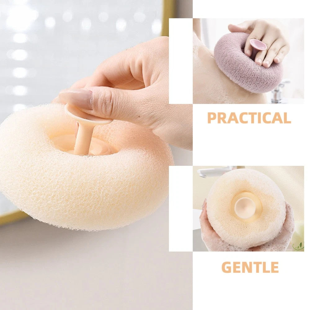 3 Pcs Bath Ball Body Exfoliator Brush Exfoliating Shower Brushes