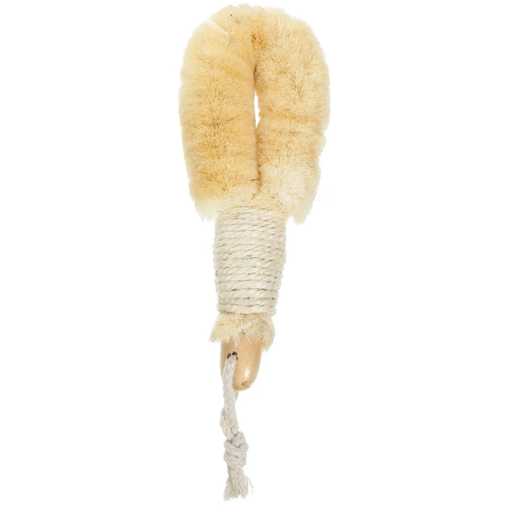 Sisal Shower Brush Body Exfoliator Scrubber Exfoliating Back Bath