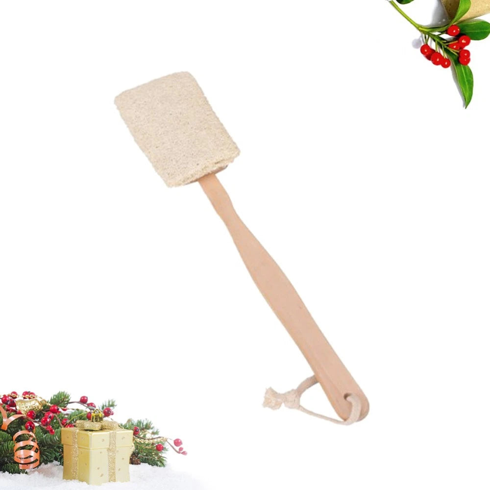 Exfoliating Back Brush with Long Handle for Spa Shower Bath Random Color