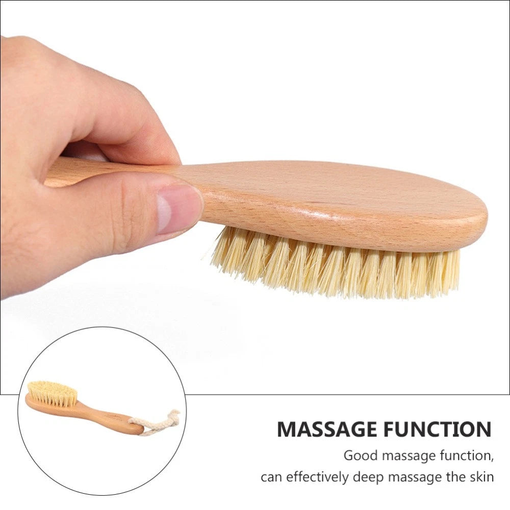 1Pc Exfoliating Shower Brush Massage Brush Practical Bathing