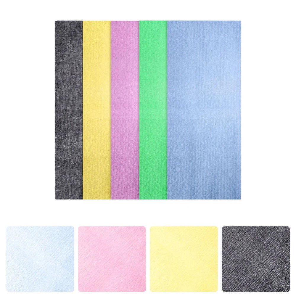 5Pcs Bathing Back Scrubber Body Washer Exfoliating Scrubber Brush Long Strap