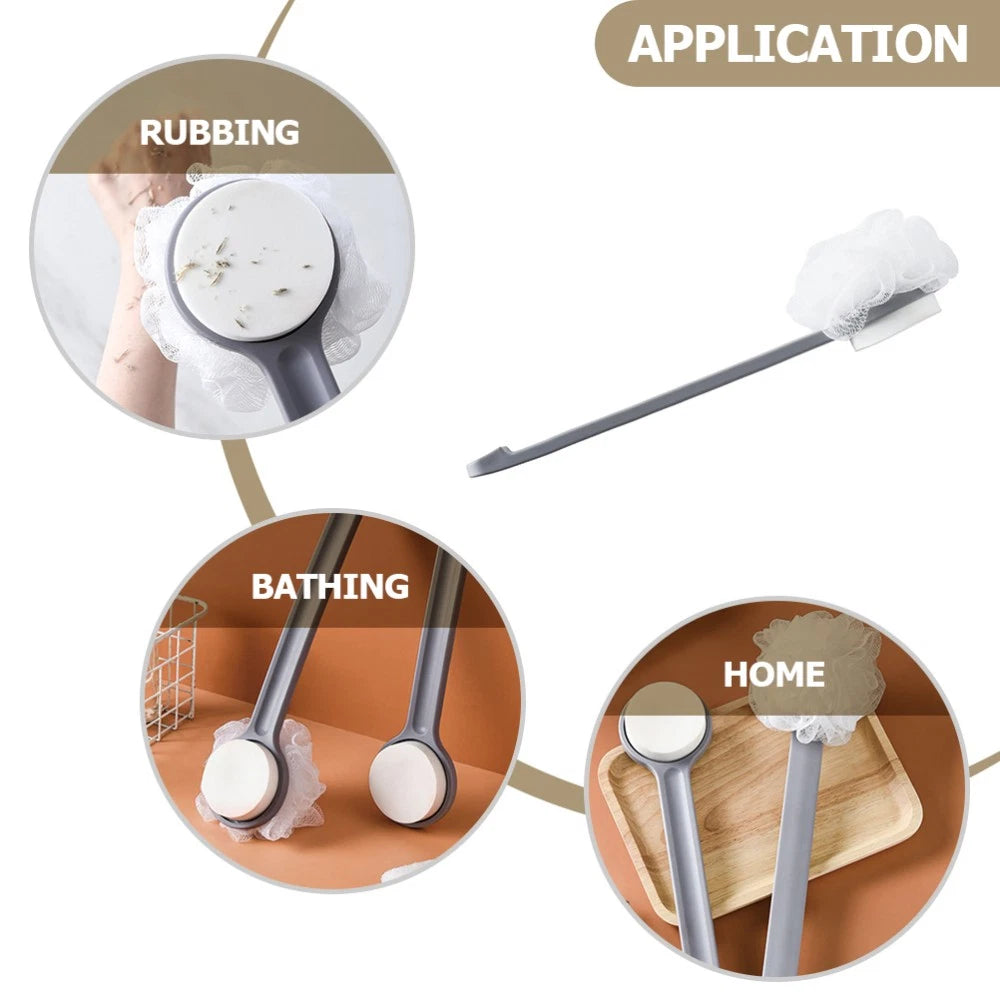 2 PCS Bath Ball Brush Child Body Shower Scrubber Exfoliating for