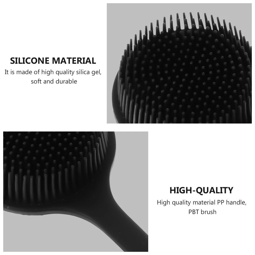 Shower Brush Bath Elderly Man Silicone Scrub for Body Scruber Back Scrubber