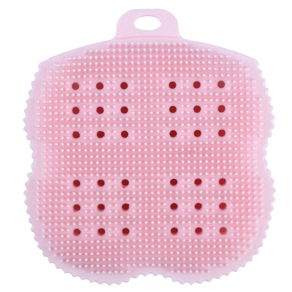 2pcs Shower Brush Practical Massage Brush Creative Bathing Scrubber Body