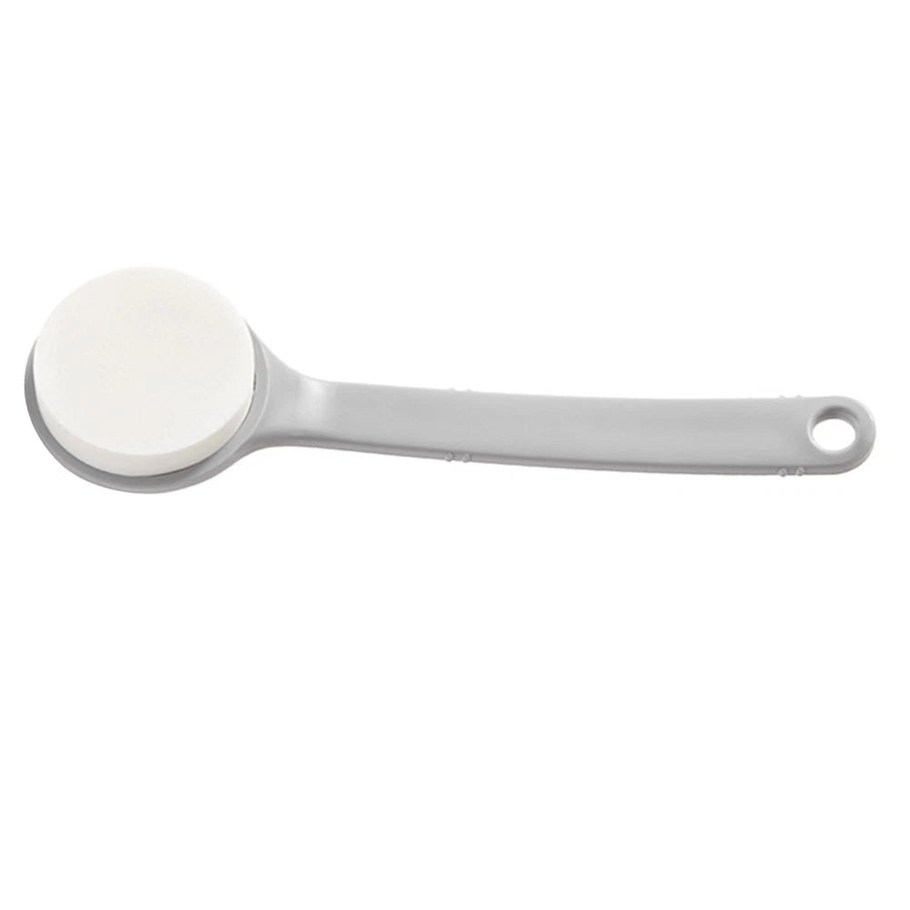 1Pc Sponge Bath Brush with Long Handle Durable Shower Brush Creative Bathing