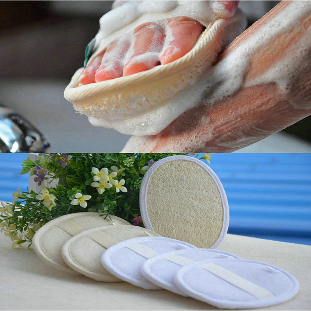 Loofah Exfoliating Body Skin Bath Shower Spa Brush Sponge Pad AU