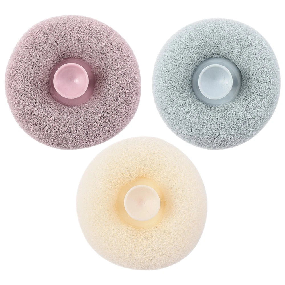 3 Pcs Bath Ball Body Exfoliator Brush Exfoliating Shower Brushes