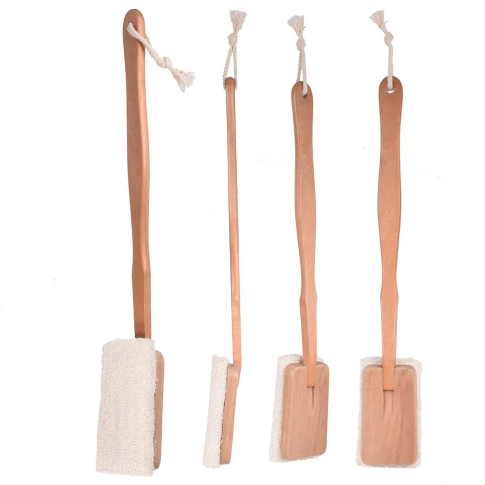 Loofah Bath Brush Body Shower Scrubber Exfoliating for Bathing Back