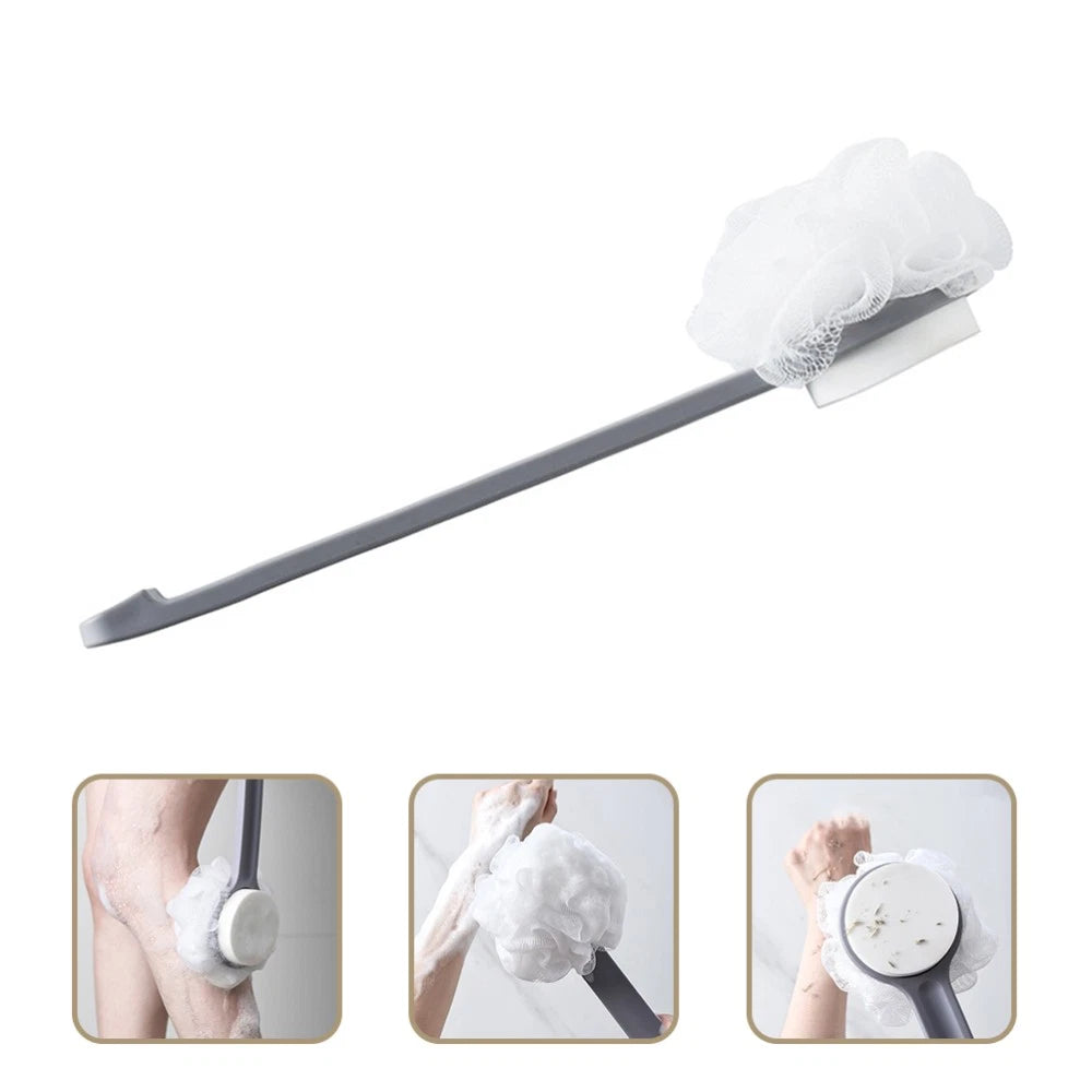 2 Pack Bath Ball Brush Exfoliating for Body Shower Scrubber Child Back