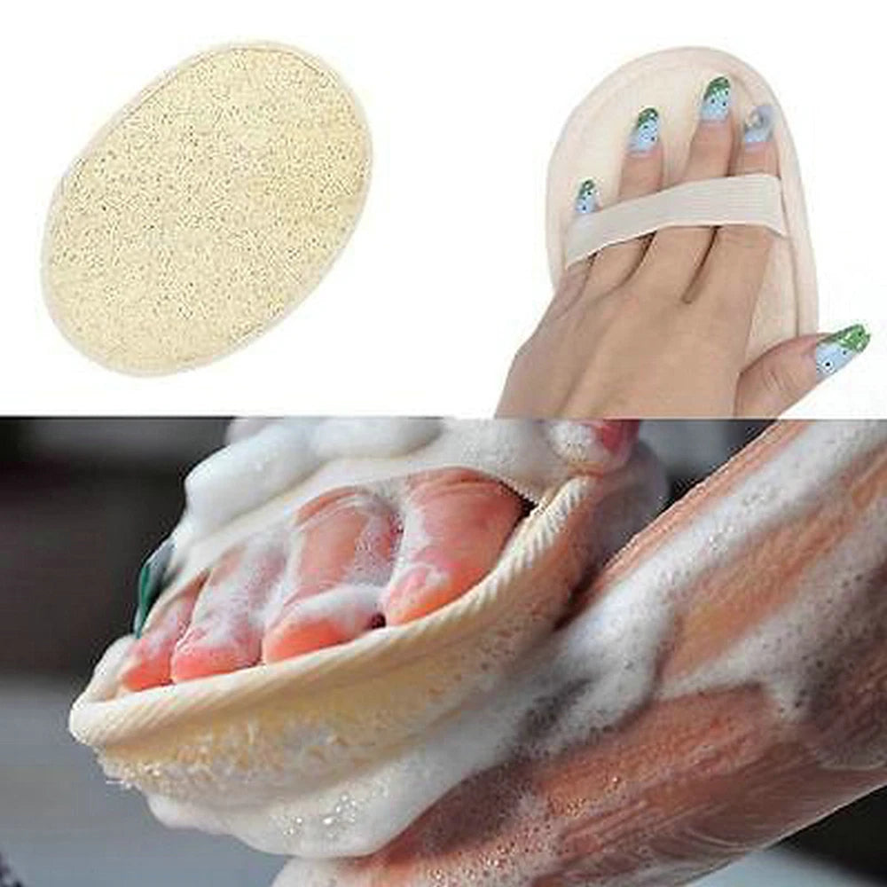 Loofah Exfoliating Body Skin Bath Shower Spa Brush Sponge Pad AU