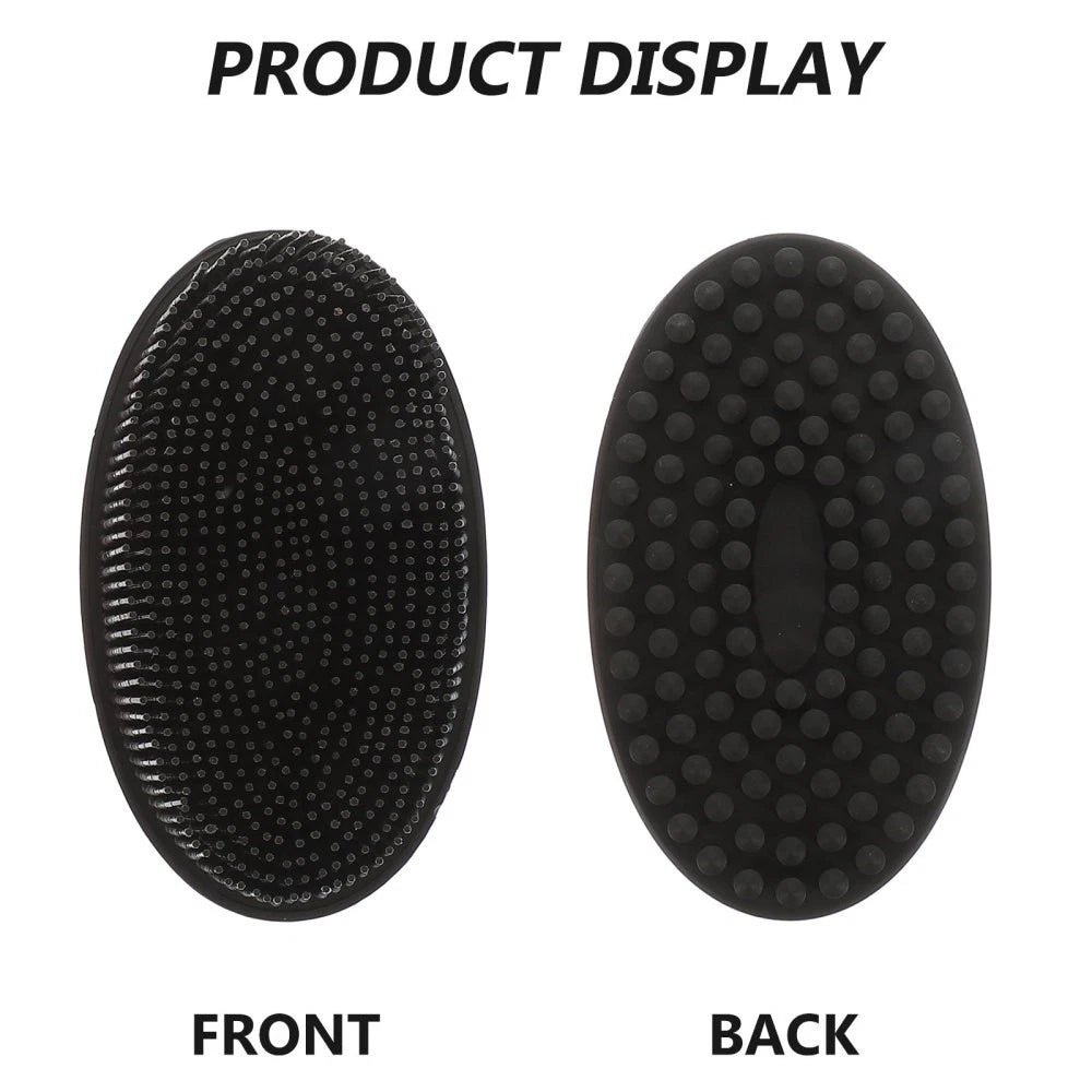 3 Pcs Shampoo Bath Brush Child Handheld Shower Scrubber for Body