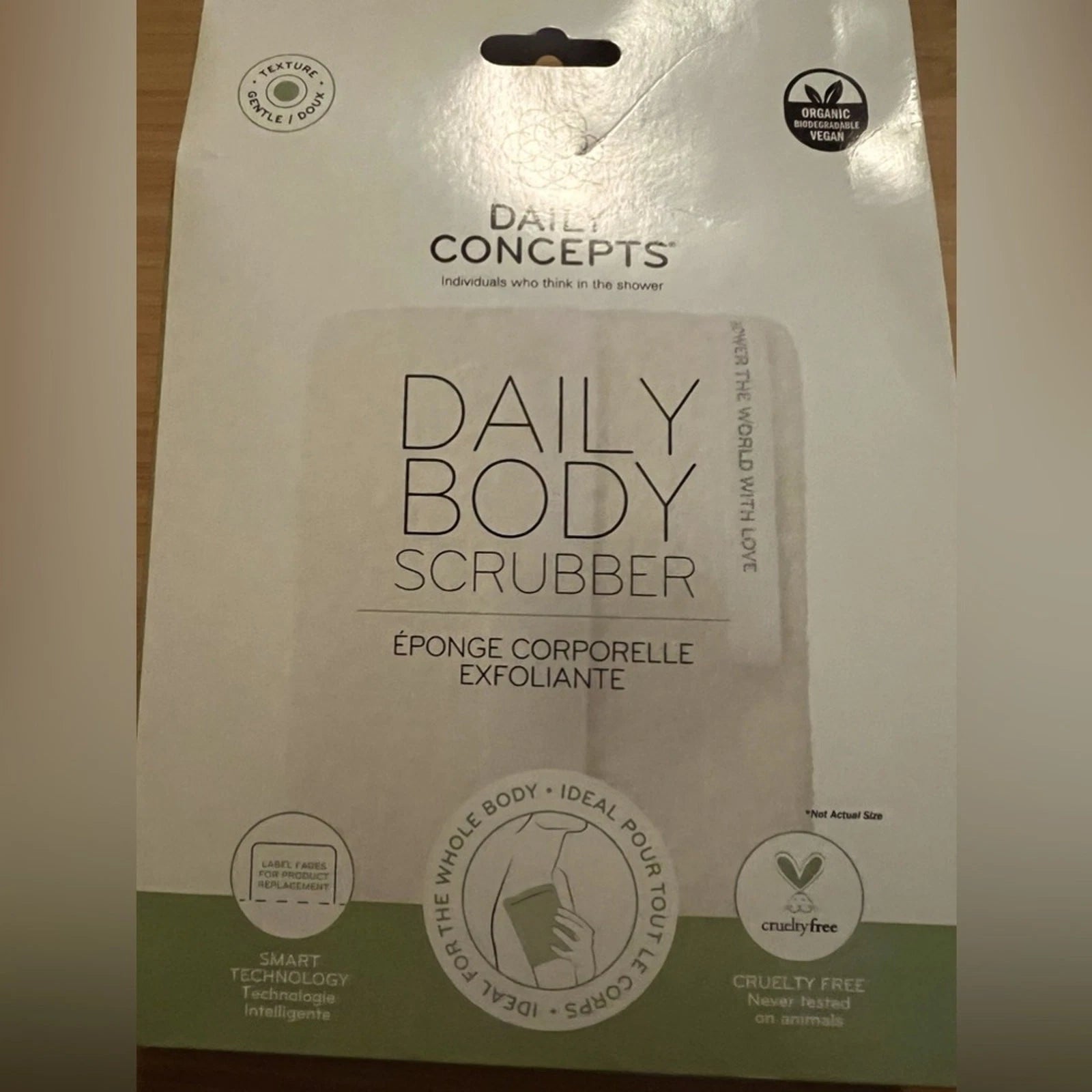 Daily Concepts Daily Body Scrubber NWT