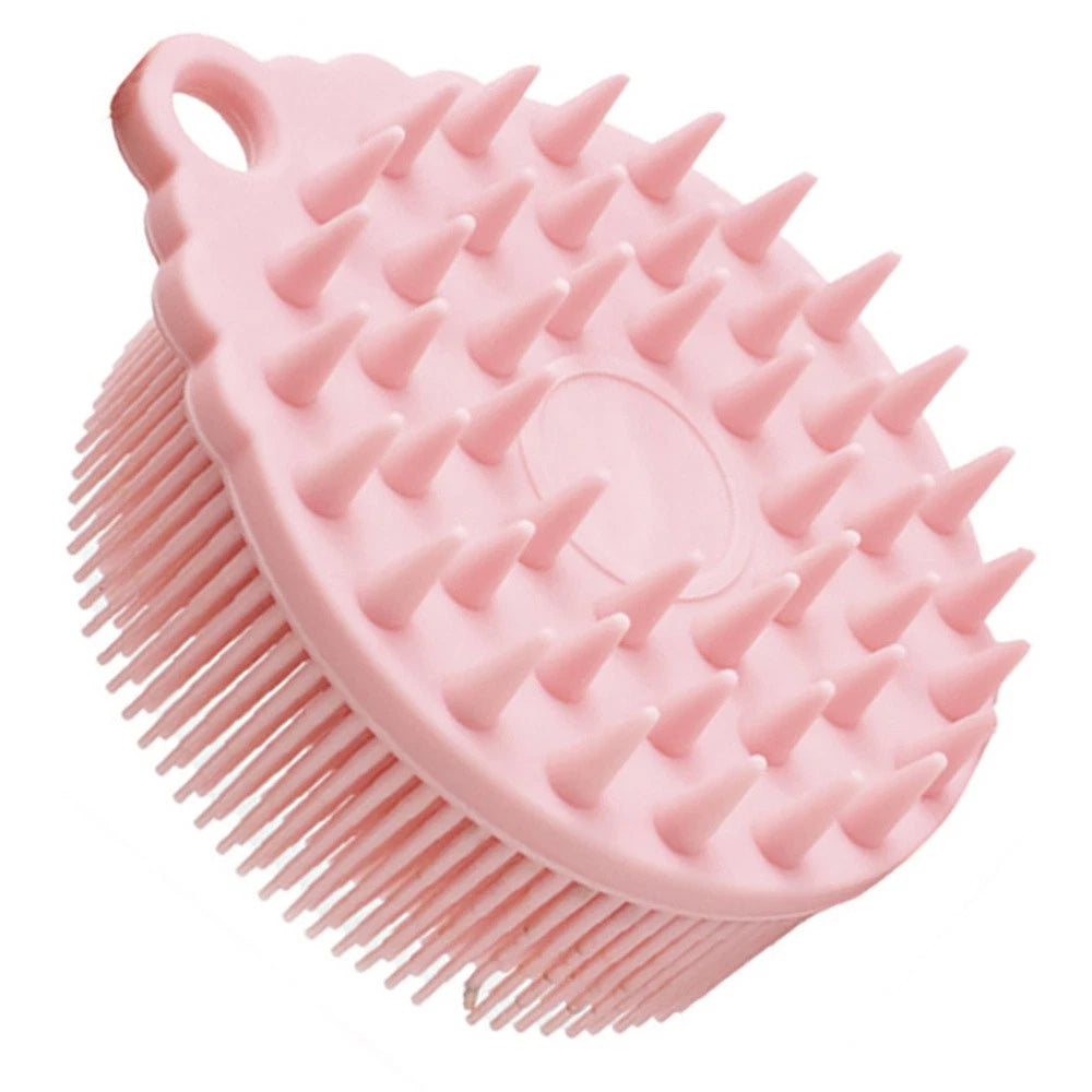 Bath Brush Brushes Baby Child Silicone Body Cleaning Hair Scrubber
