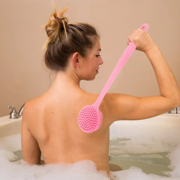 Bath Brush Man Silicone Exfoliator Back for Shower Scrubber Body