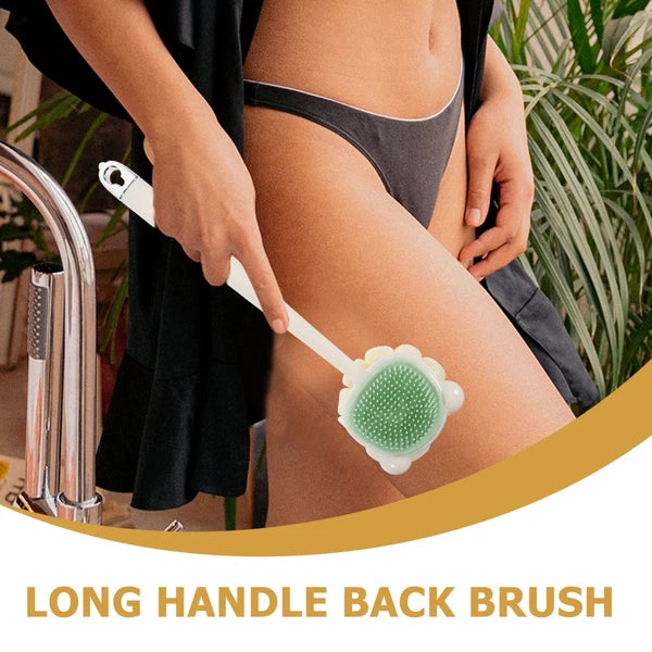 Household Shower Brush Back Scrubber Bath Long Handle Brush for Skin
