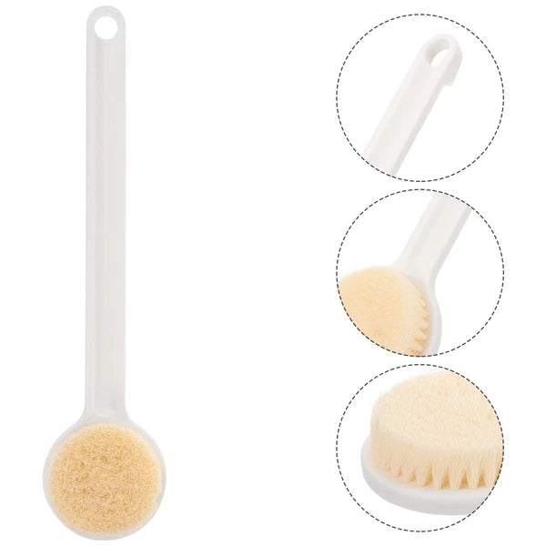 Back Scrubbing Brush Bath Scrubber for Body Brushes Long Handles Elderly