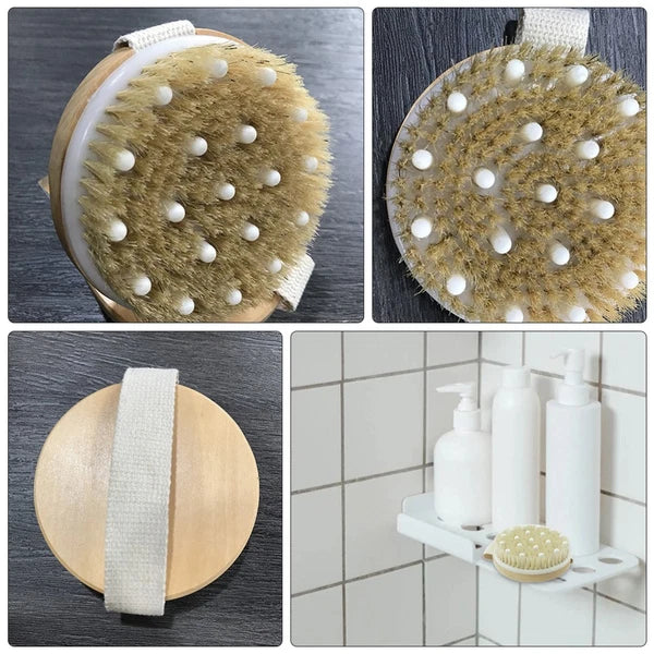 Bath Brush Exfoliating for Exfoliator Round Bathing Tool