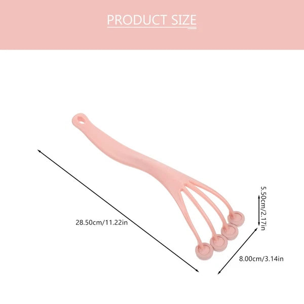 Exfoliating Bath Brush Back Scrubber Shower with Long Handle for Body