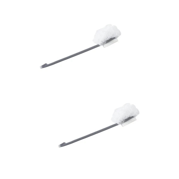 2 Pack Bath Ball Brush Exfoliating for Body Shower Scrubber Child Back