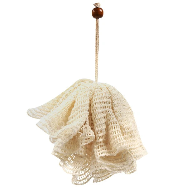 Bath Flower Towel Shower Brush for Body Bathroom Brushes Mesh Ball