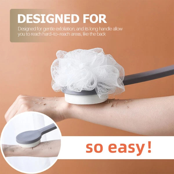 2 PCS Bath Ball Brush Body Exfoliator Shower Scrubber Child Exfoliating