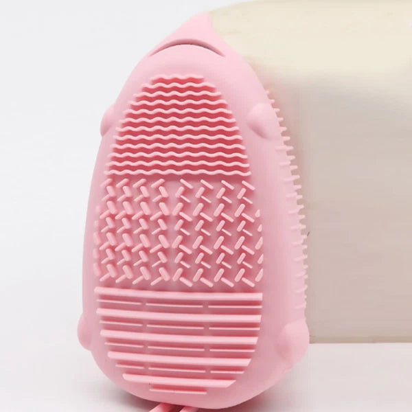 Bath Brush Silicone Body Scrubber Shower Baby Bathroom for Bathing