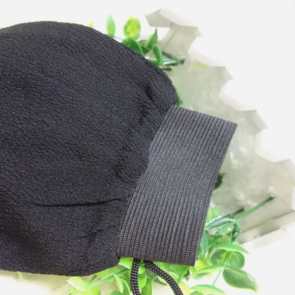 Back Scrubber Exfoliating Mitt Gloves Body Exfoliator Tool Shower Mitten
