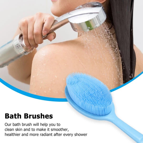 Anti-slip Body Cleaning Scrubbers Back Long Cleaning Tool for Home Bathroom