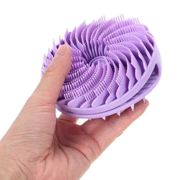 Exfoliating Bath Brush Woman Body Scrubber Exfoliator with Handle